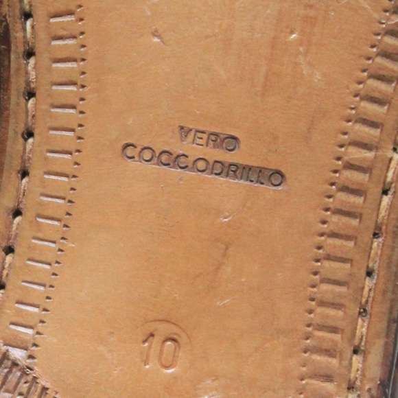 MARIO CAMPATELLI MENS CROC LOAFER SIZE 10 MADE IN ITALY - Picture 8 of 9